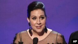Kristen Anderson-López ha sido galardonada con un Oscar por "Frozen".