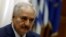 FILE - Libyan commander Khalifa Haftar is pictured during a meeting with Greece's prime minister at the Parliament in Athens, Jan. 17, 2020.