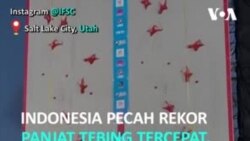 Indonesia Juara! Pecahkan Rekor Panjat Tebing Tercepat