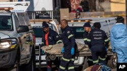 A mass shooting at a tavern in Johannesburg's Soweto township has killed 15 people and left others in critical condition, according to police. Sunday 10.7.2022
