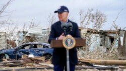 Biden dans le Kentucky, frappé par des tempêtes dévastatrices