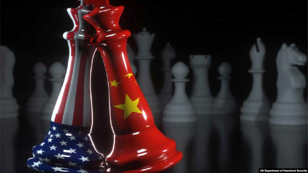 來自美國國土安全部（DHS）2021年1月11日發表的報告《國土安全部對抗來自中華人民共和國威脅的戰略行動計劃》的封面。