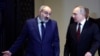 Հայաստանի վարչապետ Նիկոլ Փաշինյանն ու Ռուսաստանի նախագահ Վլադիմիր Պուտինը