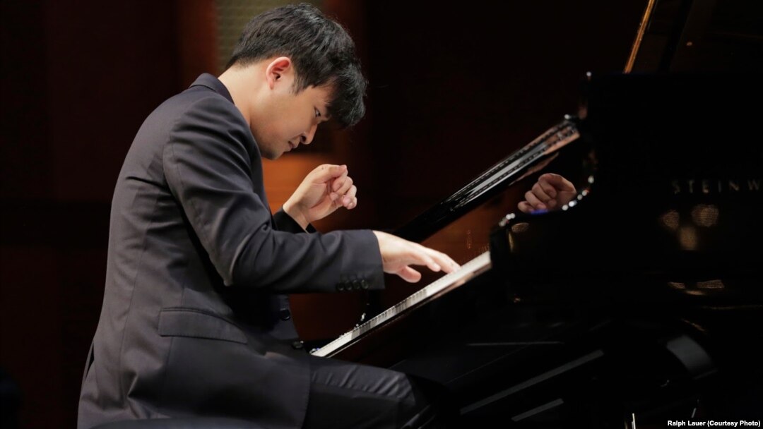 Yekwon Sunwoo of South Korea performs Tuesday in the Quarterfinal Round of the 15th Van Cliburn International Piano Competition.