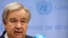 Sekretaris Jenderal PBB Antonio Guterres di markas besar PBB di New York, AS, 17 Juli 2023. (REUTERS/Brendan McDermid)