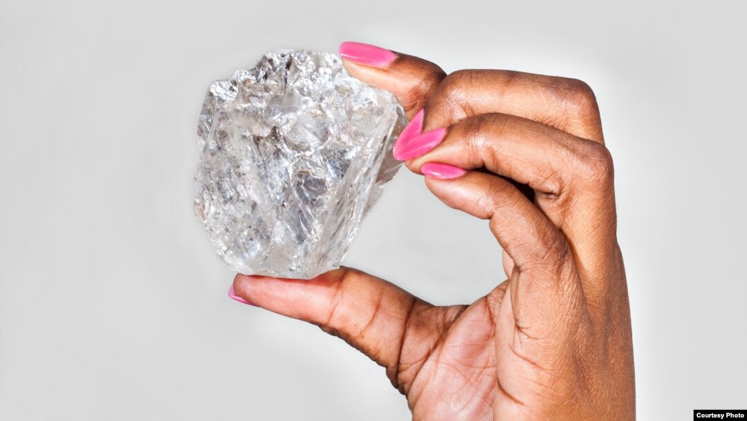 Viên kim cương 1.111 được tìm thấy ở Botswana.