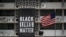 A huge Black Lives Matter banner is seen at the U.S. embassy in Seoul, South Korea, June 14, 2020.  