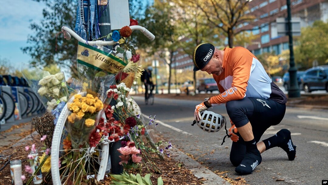 APTOPIX Bike Path Attack