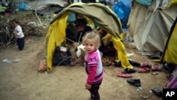 10 Mart 2020 - Edirne'de Pazarkule'deki göçmen kampı