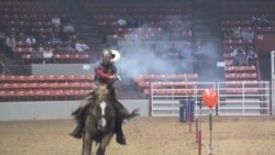 Cowboy Mounted Shooting Joins Houston Rodeo Competition