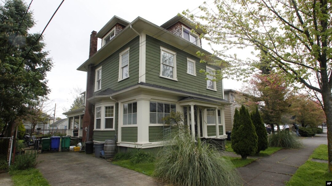 Bobby Thompson fue capturado en la casa de la imagen en Portland, Oregon.