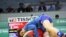 Kişilər və qadınlar arasında keçirilən Sambo idman yarışması