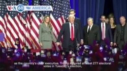 VOA60 America - Trump wins US presidential election