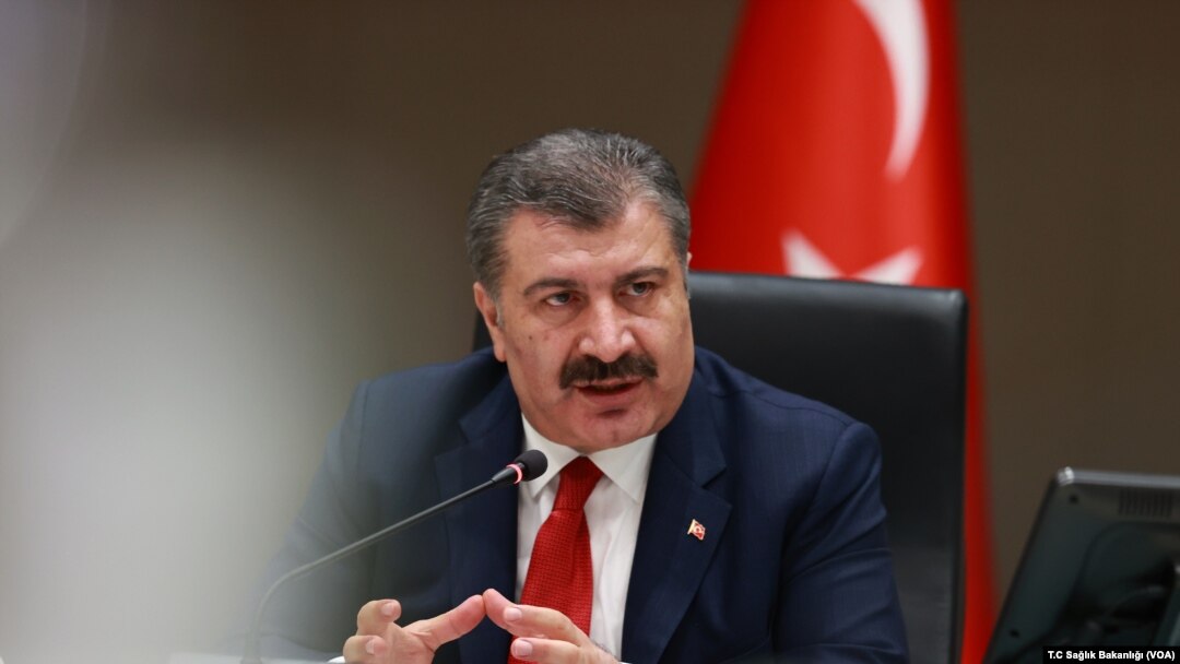 Bộ trưởng Y tế Thổ Nhĩ Kỳ Fahrettin Koca.