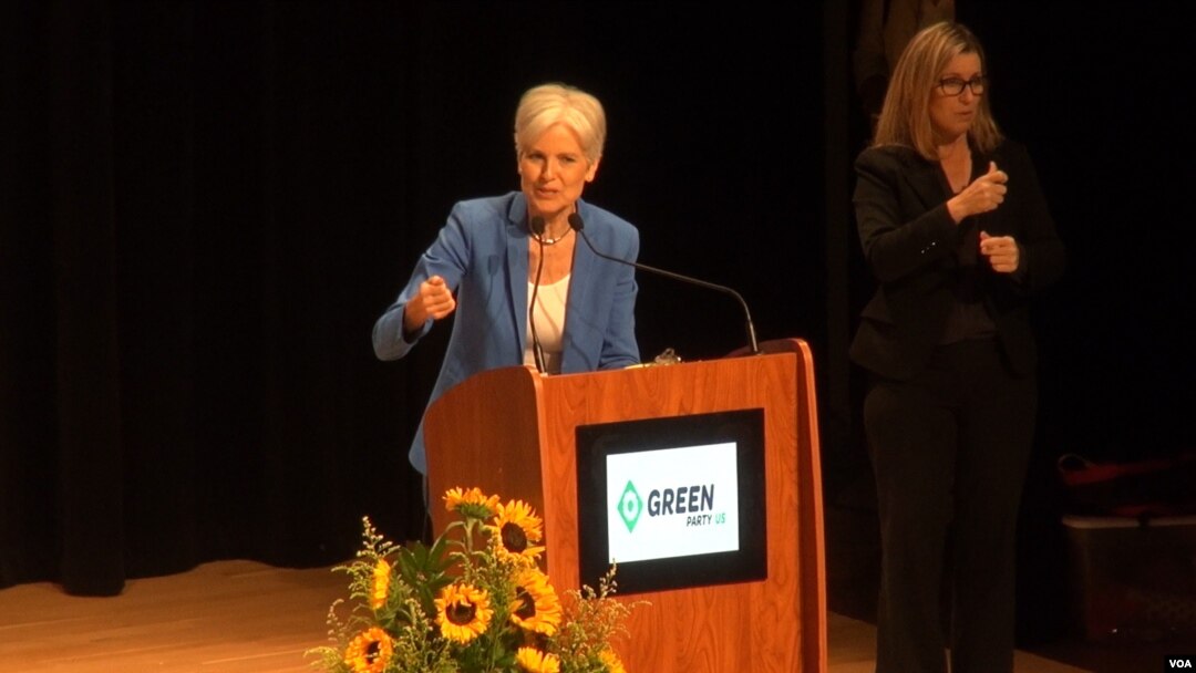 Calon Presiden Partai Hijau, Jill Stein