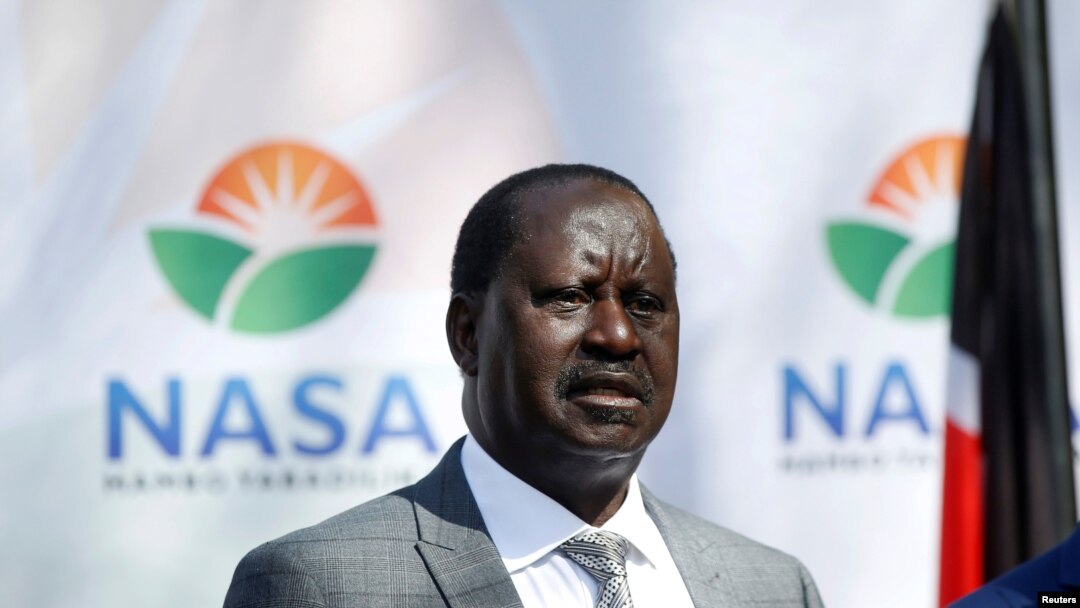 Musharaxa madaxweynaha Kenya Raila Odinga