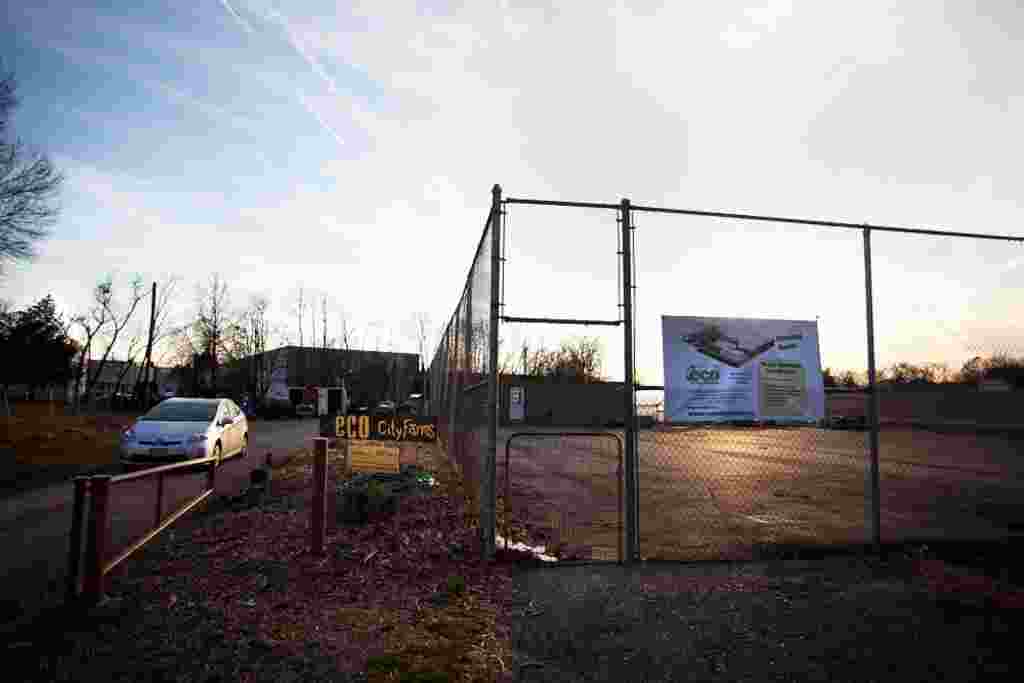 EcoCity es una granja ecológica en Edmonston, un área industrial en la capital estadounidense.