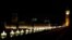 El Puente Westminster Bridge iluminado con cirios el día después del ataque terrorista en Londres. Marzo 23, 2017.