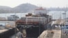 یک کشتی در کانال پاناما. پاناما بزرگترین ثبت کشتی در جهان را دارد - آرشیو