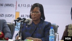 Malawi Electoral Commission Chairperson Jane Ansah says she has resigned in compliance with a court judgement. (Lameck Masina/VOA)