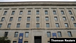 资料照片:位于华盛顿的美国司法部大楼。