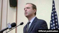 Congressman Adam Schiff duting Capitol Hill Armenian Genocide Remembrance, Washington, DC, April 09, 2014