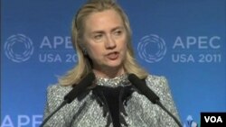 Menteri Luar Negeri Amerika Hillary Clinton (foto: dok).