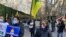 Протестная акция в Нью-Йорке против нарушений прав человека в Китае (архивное фото) 