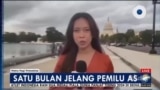 Laporan VOA untuk Metro TV: Satu Bulan Menjelang Pemilu AS