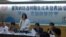 台湾人权促进会发布首份“网路自由报告”。图中为民进党立委管碧玲在会中发言(美国之音李逸华拍摄)