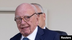 FILE - Rupert Murdoch is pictured on the day of the hearing on the contentious matter of succession at his global television and publishing empire, in Reno, Nevada, Sept. 23, 2024.