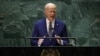 美国总统拜登2023年9月19日在纽约联合国大会上发表讲话。（路透社）
