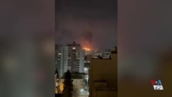 تصاویر منتسب به انفجارها در تاسیسات نفتی در تهران، شنبه ۱۶ اسفند - منبع وحیدآنلاین