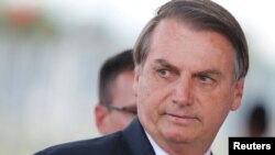 El presidente de Brasil, Jair Bolsonaro, se cayó en su casa el 23 de diciembre de 2019 y tuvo que ser trasladado a un hospital.