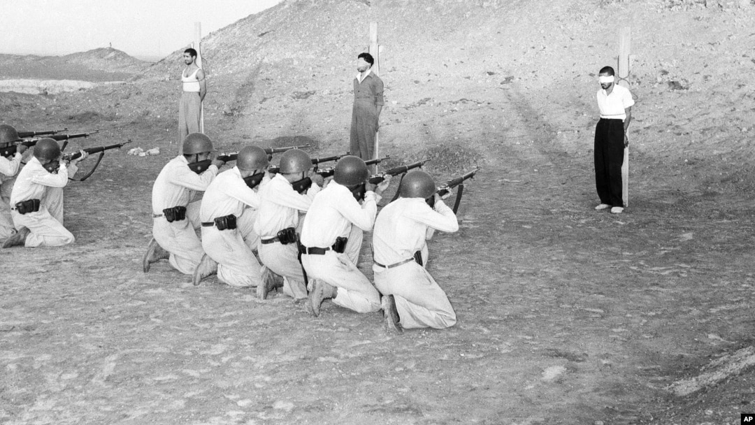 Iran Executions Firing Squad Sailors