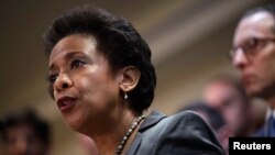 네델란드 법원에 사비르 K의 인도를 요청한 로레타 린치 미국 뉴욕주 동부지구 검사. (자료사진)