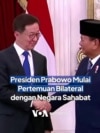 Presiden Prabowo Mulai Pertemuan Bilateral dengan Negara Sahabat