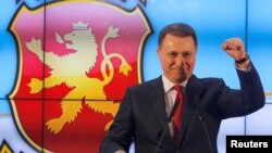 Nikola Gruevski, 12. decembar 2016. 