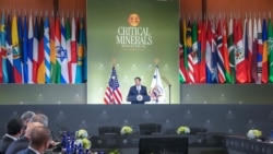 Secretary Marco Rubio delivers opening remarks at the Critical Minerals Ministerial at the Department of State in Washington, D.C., February 4, 2025. (Official State Department photo by Freddie Everett)