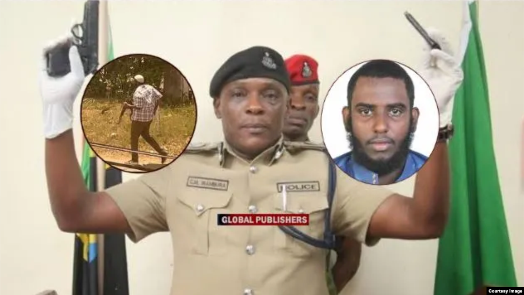 Mkurugenzi wa Upelelezi wa Makosa ya Jinai (DCI), Camillius Wambura, Tanzania (Kwa hisani ya Global Publishers TV, Tanzania).
