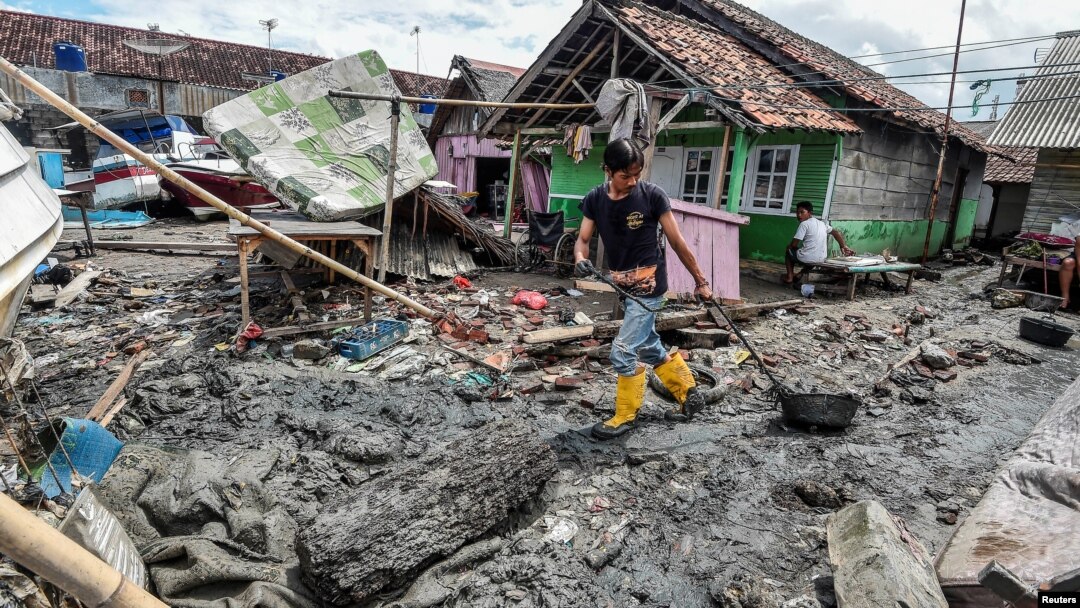 Uništeni domovi u Indoneziji