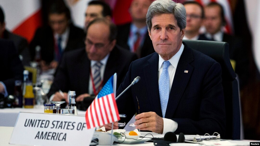 Ngoại trưởng Hoa Kỳ John Kerry tại cuộc họp các nước thuộc nhóm 'Bằng hữu của Syria'