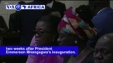 VOA60 Africa - Zimbabwe: Members of parliament were officially sworn