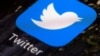 FILE - A Twitter app icon is pictured on a mobile phone. 