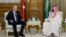 دیدار رجب‌طیب اردوغان رئیس‌جمهوری ترکیه و محمد‌بن‌سلمان ولیعهد عربستان سعودی در مکه - جمعه ۱۶ مرداد ۱۴۰۵