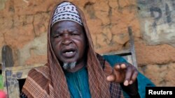 Shugaban Fulani makiyaya Haruna Usman.