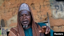 Shugaban Fulani makiyaya Haruna Usman.