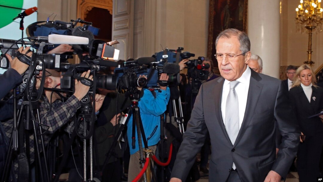 Menteri Luar Negeri Rusia Sergei Lavrov.