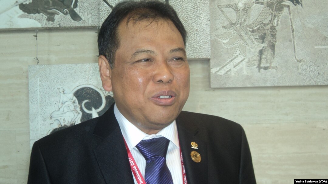 Ketua Mahkamah Konstitusi Indonesia Arief Hidayat (foto dok. VOA/Yudha Satriawan). 