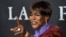 FILE - Cicely Tyson, a cast member in "Last Flag Flying," poses at the premiere of the film at the Directors Guild of America in Los Angeles, Nov. 1, 2017.